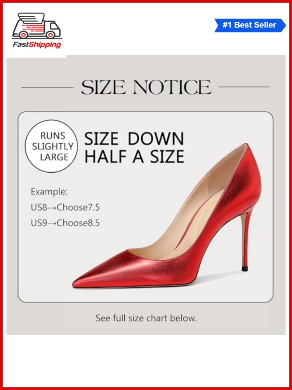 โจ Qililul Women's Pointed Toe Stiletto Heels Closed Toe High Heels Pumps - Picture 2 of 6